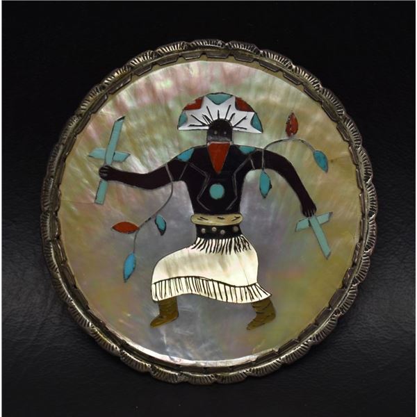 ZUNI INDIAN BUCKLE (ELLIOT QUALO)