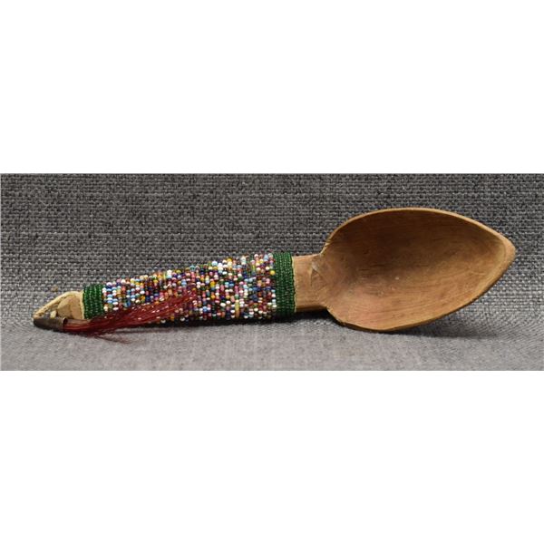 PLAINS INDIAN WOODEN SPOON