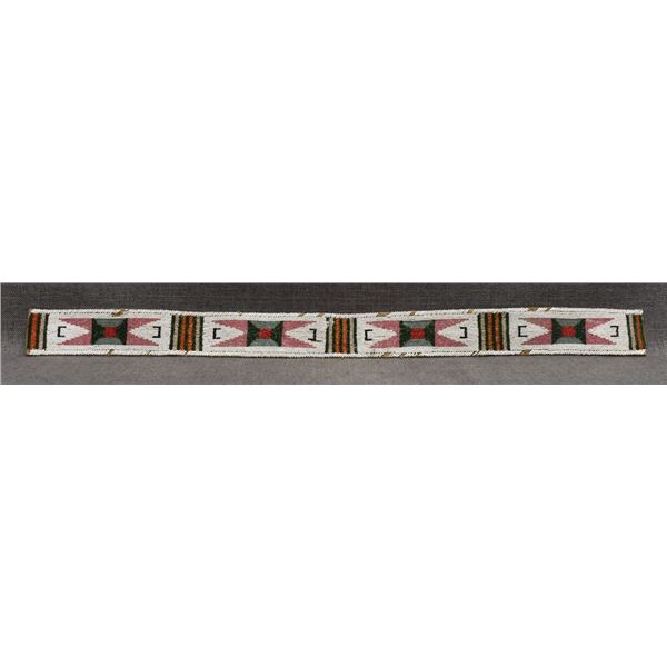 PLAINS INDIAN BEADED STRIP