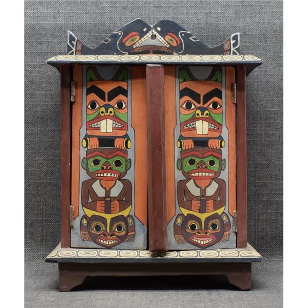 DECORATIVE WOODEN CABINET