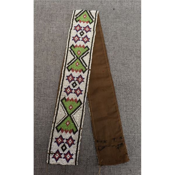 PLAINS INDIAN BEADED STRIP