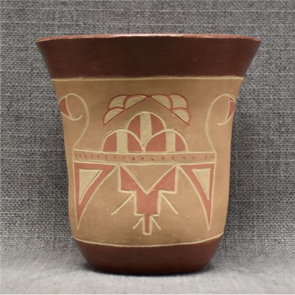 SAN JUAN INDIAN POTTERY VASE