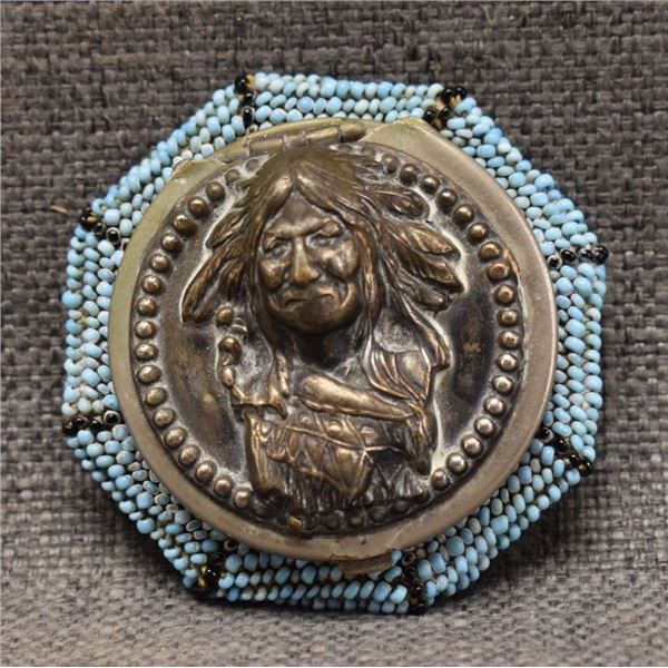 VICTORIAN BEADED COIN PURSE