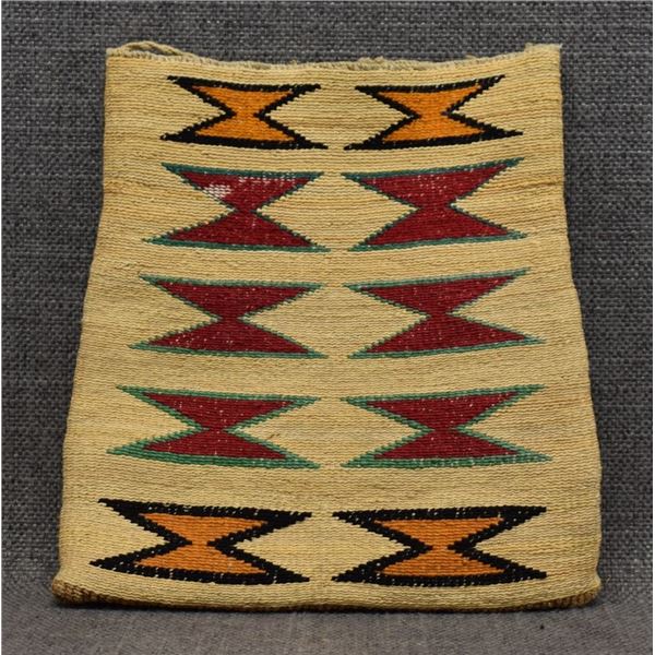 NEZ PERCE INDIAN CORNHUSK FLAT BAG