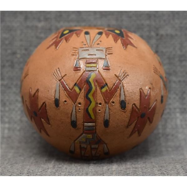 NAVAJO  POTTERY JAR (NANCY CHILI)