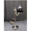 Image 1 : Chrome Adjustable Black Orb Lamp