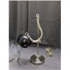 Image 5 : Chrome Adjustable Black Orb Lamp