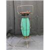 Image 2 : Vintage Turquoise Atomic Bubble Lava Beehive Lamp & Ashtray