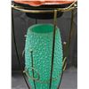 Image 4 : Vintage Turquoise Atomic Bubble Lava Beehive Lamp & Ashtray