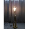 Image 2 : Teak Tri-Light Vintage MCM Table Lamp