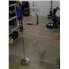 Image 1 : Chrome Orbiter Floor Lamp Reading Lamp