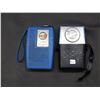 Image 1 : 2 lot Vintage Solid State Transistor Radios Strauss Made in Hong Kong Westminister Made In Hong Kong