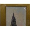 Image 5 : Original Framed Watercolour Painting of Cathedral Church Signed M.B. Antworp 94