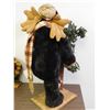 Image 6 : Plush Moose Holiday Decor Large Wood Mounted