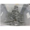 Image 2 : Bin of 100+ Metal Wire Hangers