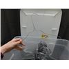 Image 3 : Bin of 100+ Metal Wire Hangers