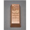 One Pound Fine Copper 999 USA Cu Bar