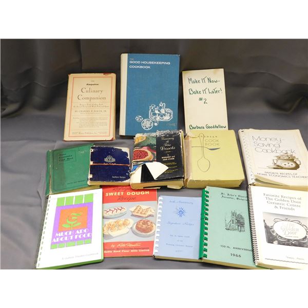 Lot of Vintage Cookbooks circa 60s 70s