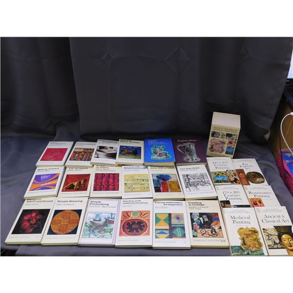 Lot of Assorted Art Books Watson-Guptill Publications & 20000 Years of World Painting Books Set