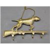 Image 4 : Brass Hunting Hound Key Hook 7" x 4"
