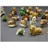 Image 2 : Lot of Wade Red Rose Tea Figurines, Angel "Bless This Family and House" and Rocking Horse