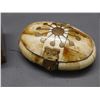 Image 2 : 2 Trinket Boxes 1 Animal Bone / Horn? and 1 Soapstone