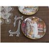 Image 2 : Misc Glassware, Collectible Plates and Stands, Crystal Wine Glasses, Champagne