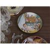 Image 3 : Misc Glassware, Collectible Plates and Stands, Crystal Wine Glasses, Champagne