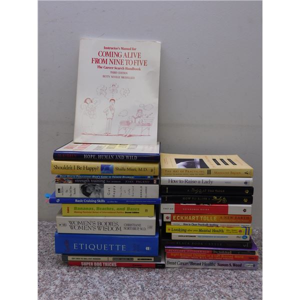 LARGE Lot of Health / Mind / Lifestyle Body Books 26 Books Total