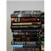 Image 2 : Lot of 40 Black Books Assorted Genres and Titles Murder Mystery, Fiction, Kathy Reichs, Etc