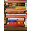 Image 3 : Lot of 34 Books Red Orange Yellow Theme Paperback & Hardcover Mostly Fiction