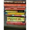Image 5 : Lot of 34 Books Red Orange Yellow Theme Paperback & Hardcover Mostly Fiction