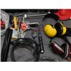 Image 4 : Lot of Assorted Construction / Home Repair Items Headphones, Protective Glasses, Power Inverter, Et