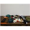 Image 1 : LARGE Bundle of Camping Supplies, Cooking, Tent, String, Pots, Bowls, Utensils, Firestarter, Etc