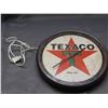 Image 1 : Texaco Plug In / Electric Wall Clock 12" Diameter