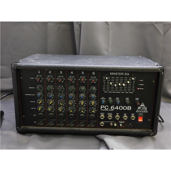 Ross PC 6400B Powered Mixer