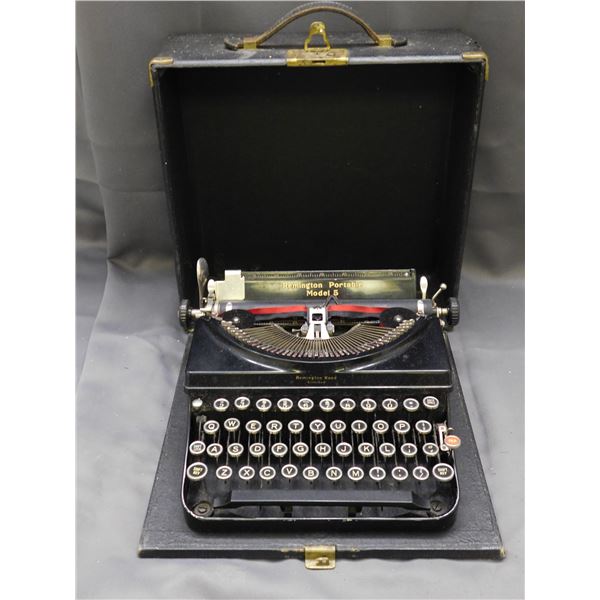 Vintage Remington Portable Model 5 Typewriter