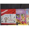 Image 6 : Lot of Kids Records LPs, Books & Records 45s, Star Wars, Smurfs, Snow White, Etc