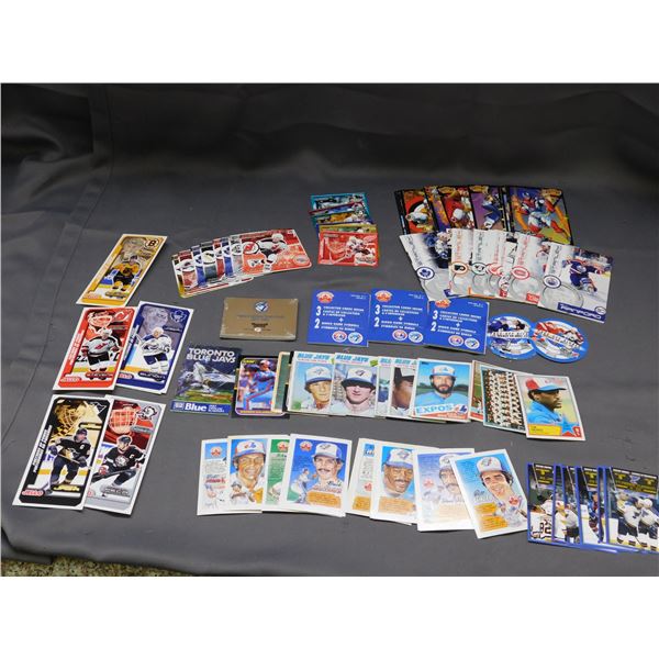 LARGE LOT of Assorted Kraft Issue Sets, Face-off, Overtime Winners, Expos & Blue Jays NHL Cards