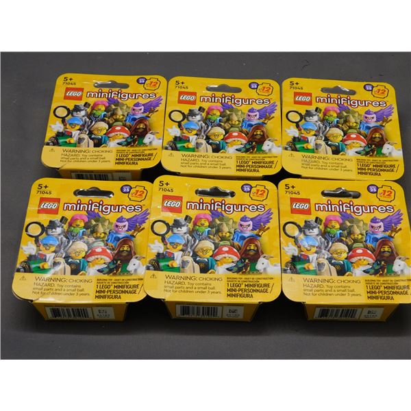 Lot of 6 LEGO Minifigures *opened* Series 12