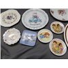 Image 2 : 3 serving platters + 10 decorative plates