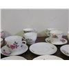 Image 8 : Approximately 50 saucers & 15 tea cups Fine Bone China England