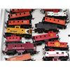 Image 3 : Lot of 24 HO Scale Various Caboose's Carts Train Miniatures