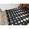 Image 2 : Large Floor Area Rug Black Polka Dot