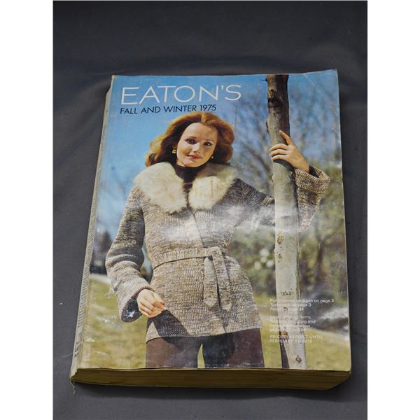 Eaton's Catalogue Fall and Winter 1975