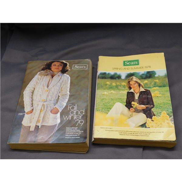 Sears Catalogues 1978 and Fall Winter 1979