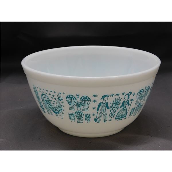 PYREX 402 1 1/2 Qt Amish Butter Print Mixing Bowl