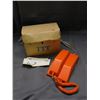 Image 1 : ITT Northern Telecom "Contempra" Orange Rotary Telephone