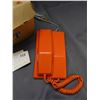 Image 2 : ITT Northern Telecom "Contempra" Orange Rotary Telephone