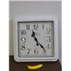 Image 5 : Hotel Brighton *working* Large White Rectangular Wall Clock